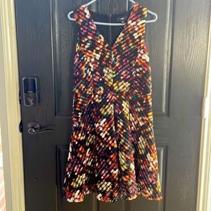 Vibrant colorful dress
